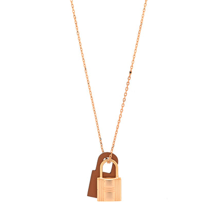 Hermes Swift O'Kelly Pendant Necklace Gold 2 of 5