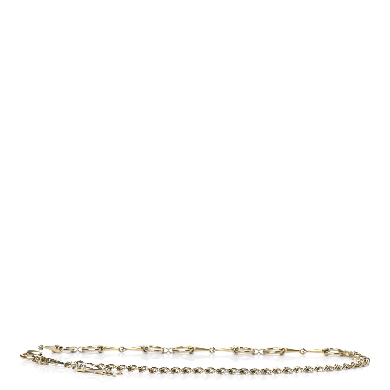 Gucci Brass Horsebit Chain Belt Gold 2 of 4