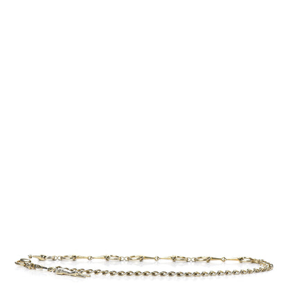 Gucci Brass Horsebit Chain Belt Gold 2 of 4