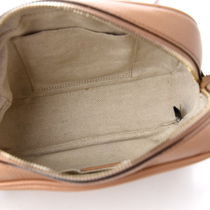 Gucci Pebbled Calfskin Small Soho Disco Bag Rose Beige 5 of 11