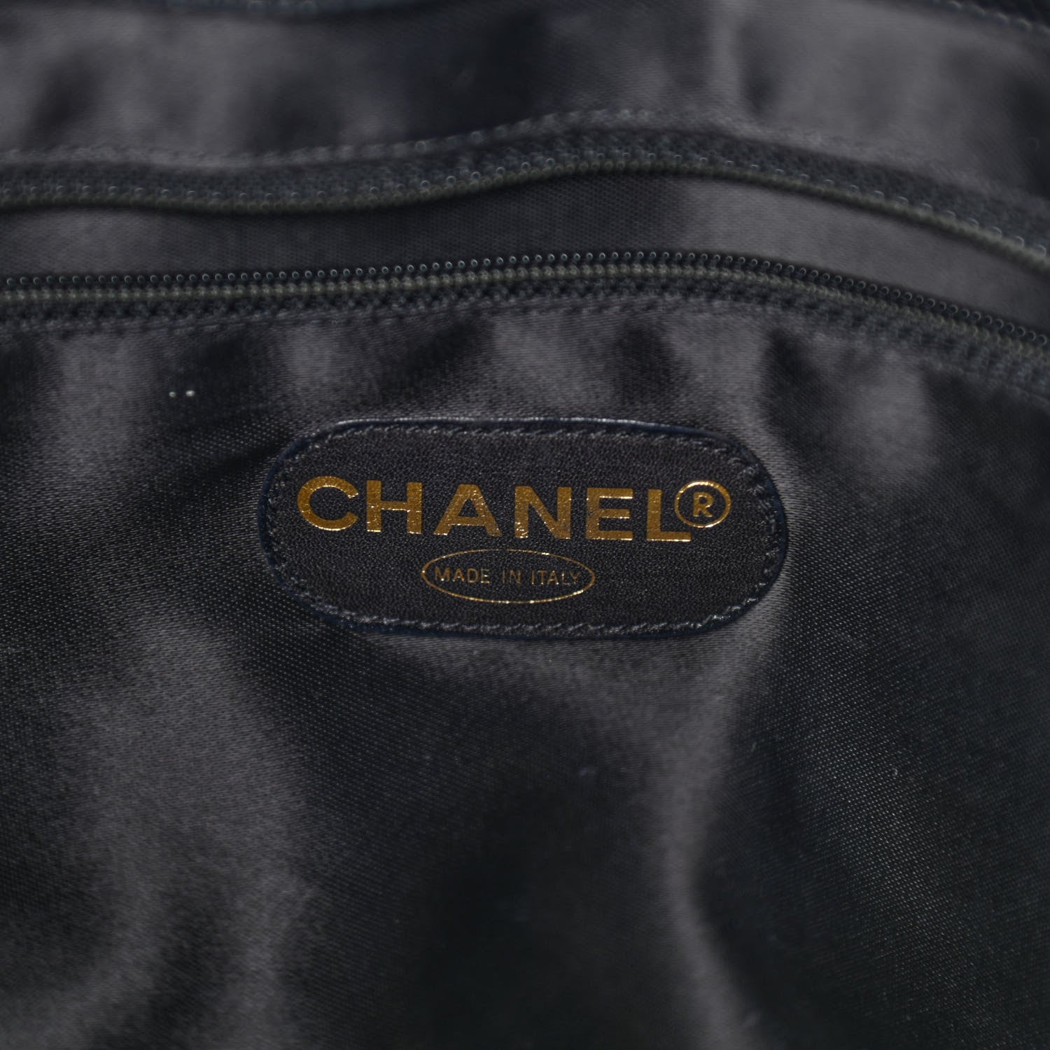 Chanel Caviar CC Shopper Tote Black 5 of 9