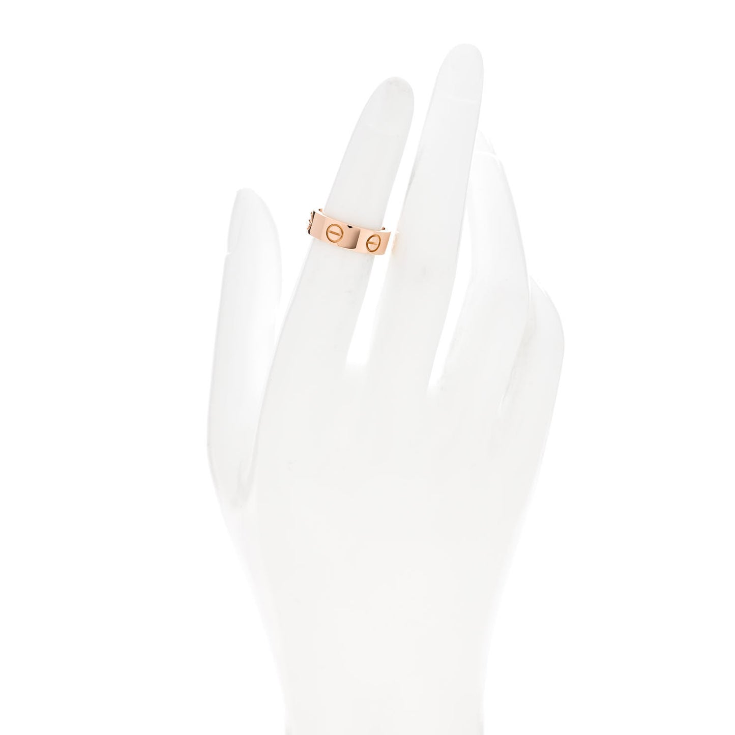 18K Pink Gold 5.5mm LOVE Ring 48 4.5