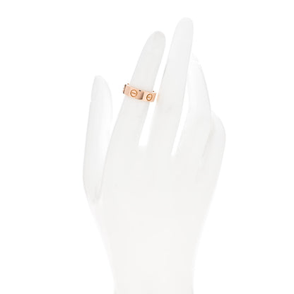 Cartier 18K Pink Gold 5.5mm LOVE Ring 48 4.5 2 of 4