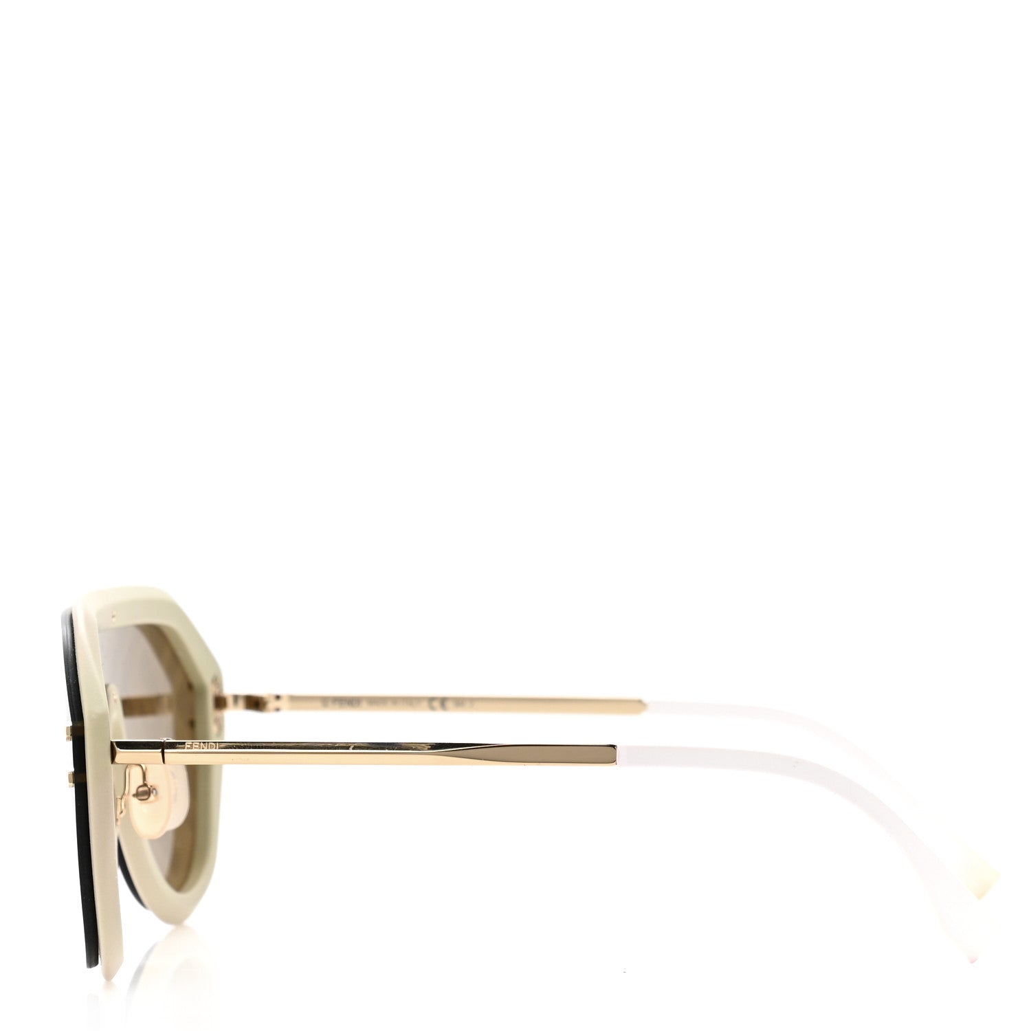 Fendi FF Fabulous Shield Sunglasses FF M0039/G/S White 3 of 9