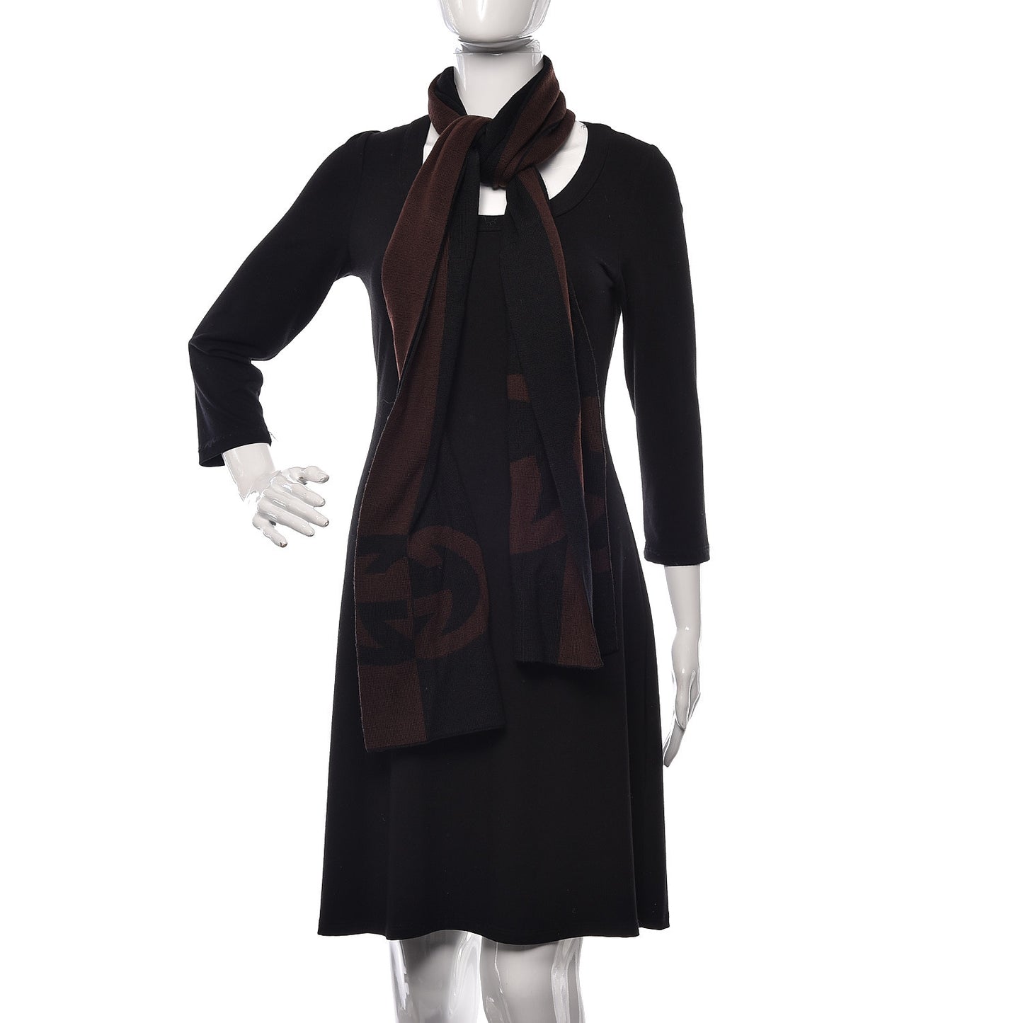 Wool Scarf Black