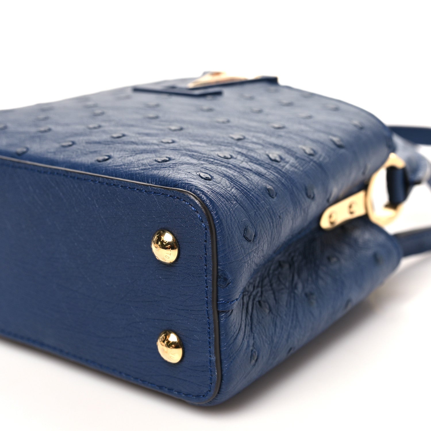 Louis Vuitton Ostrich Capucines Mini Indigo 8 of 8