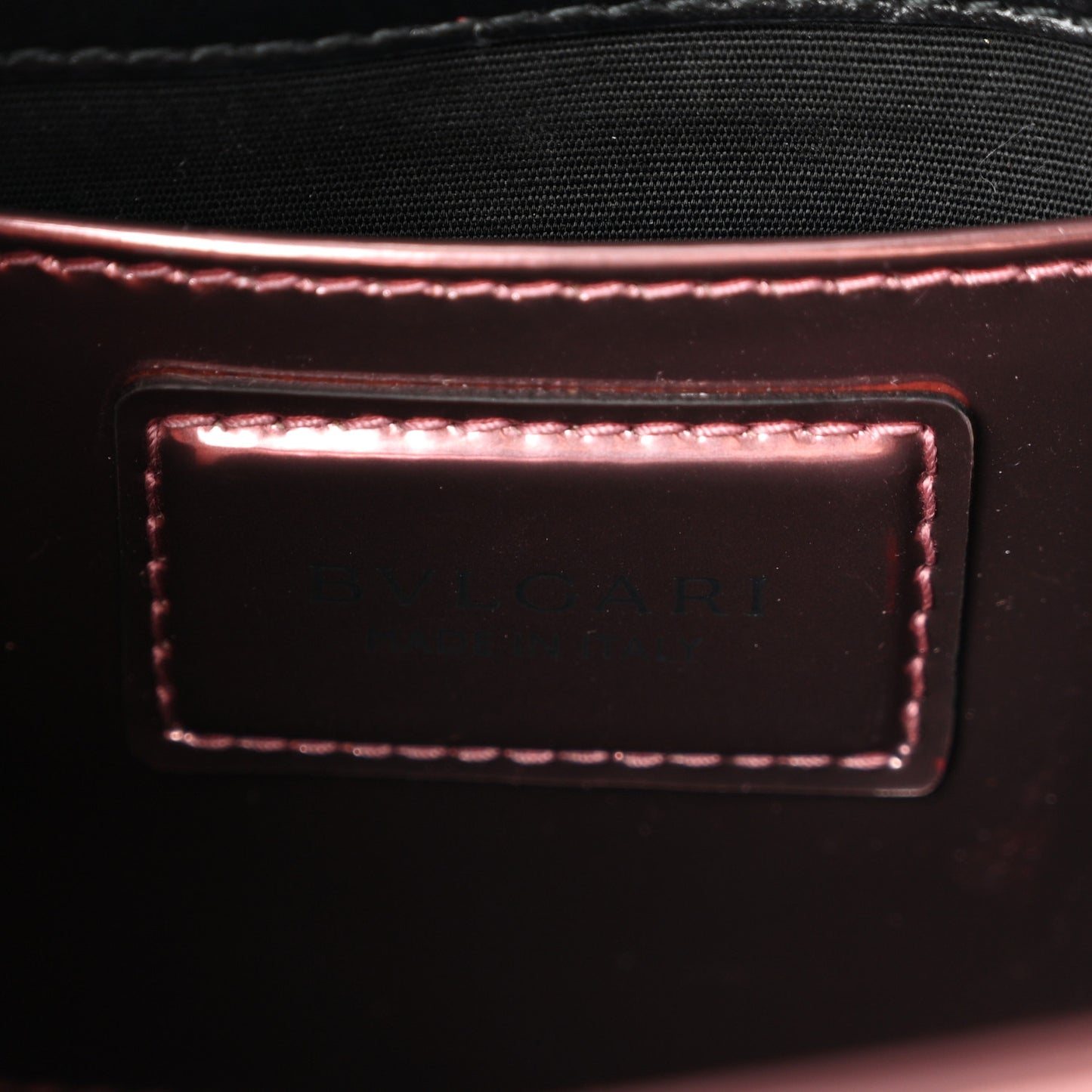 Metallic Calfskin Serpenti Forever Crossbody Bag Rose Quartz