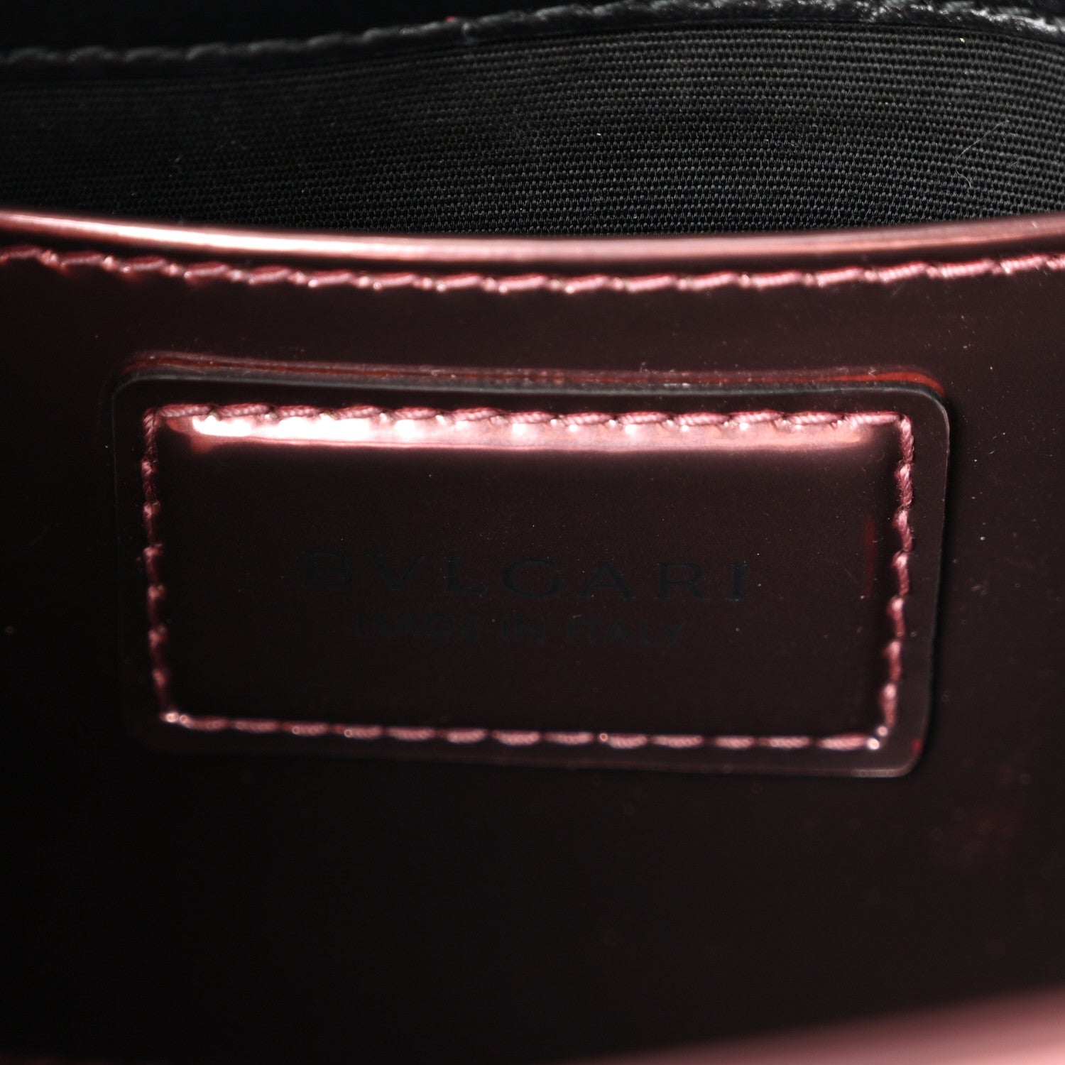 Bulgari Metallic Calfskin Serpenti Forever Crossbody Bag Rose Quartz 7 of 10