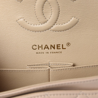 Chanel Lambskin Quilted Small Double Flap Beige 8 of 11
