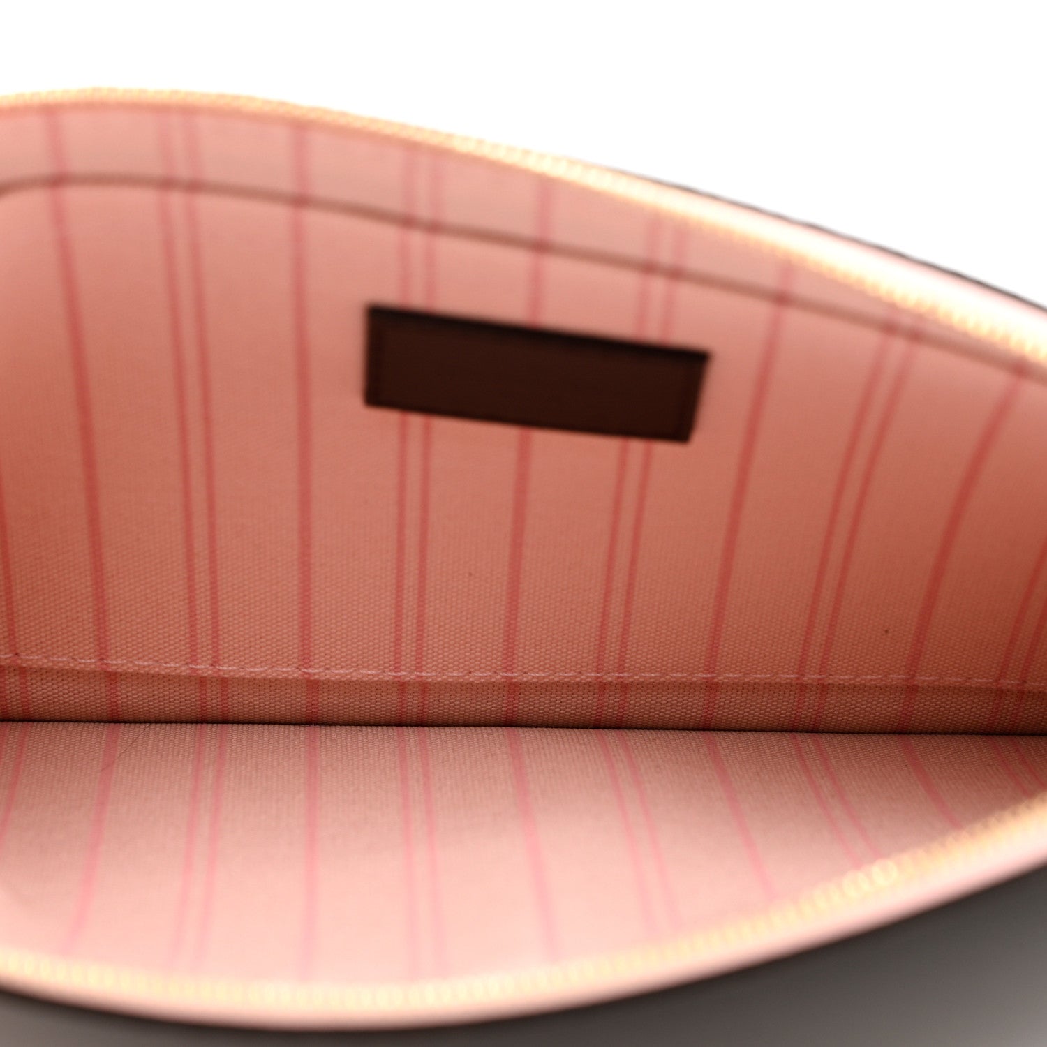 Louis Vuitton Damier Ebene Neverfull MM GM Pochette Rose Ballerine 6 of 7