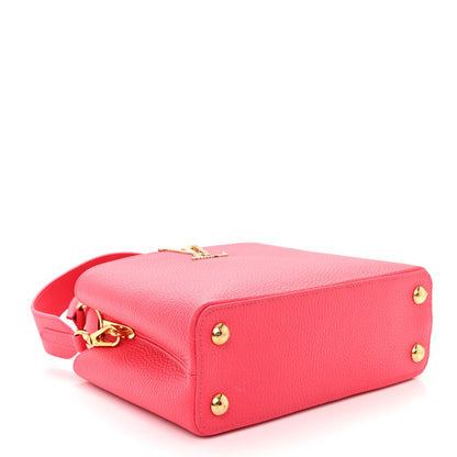 Louis Vuitton Taurillon Snakeskin Capucines BB Rose Berlingot 4 of 10