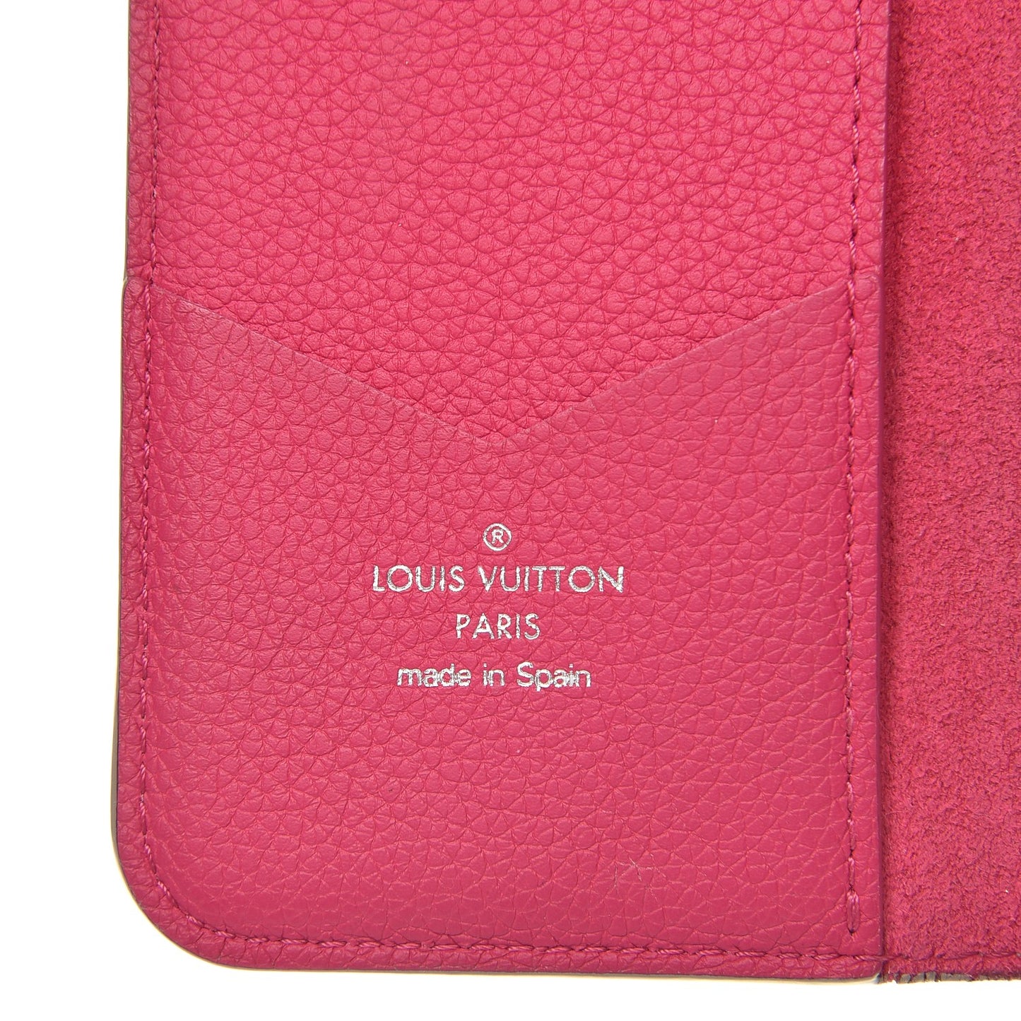 Monogram Cuir iPhone 7/8 Folio Case Galet