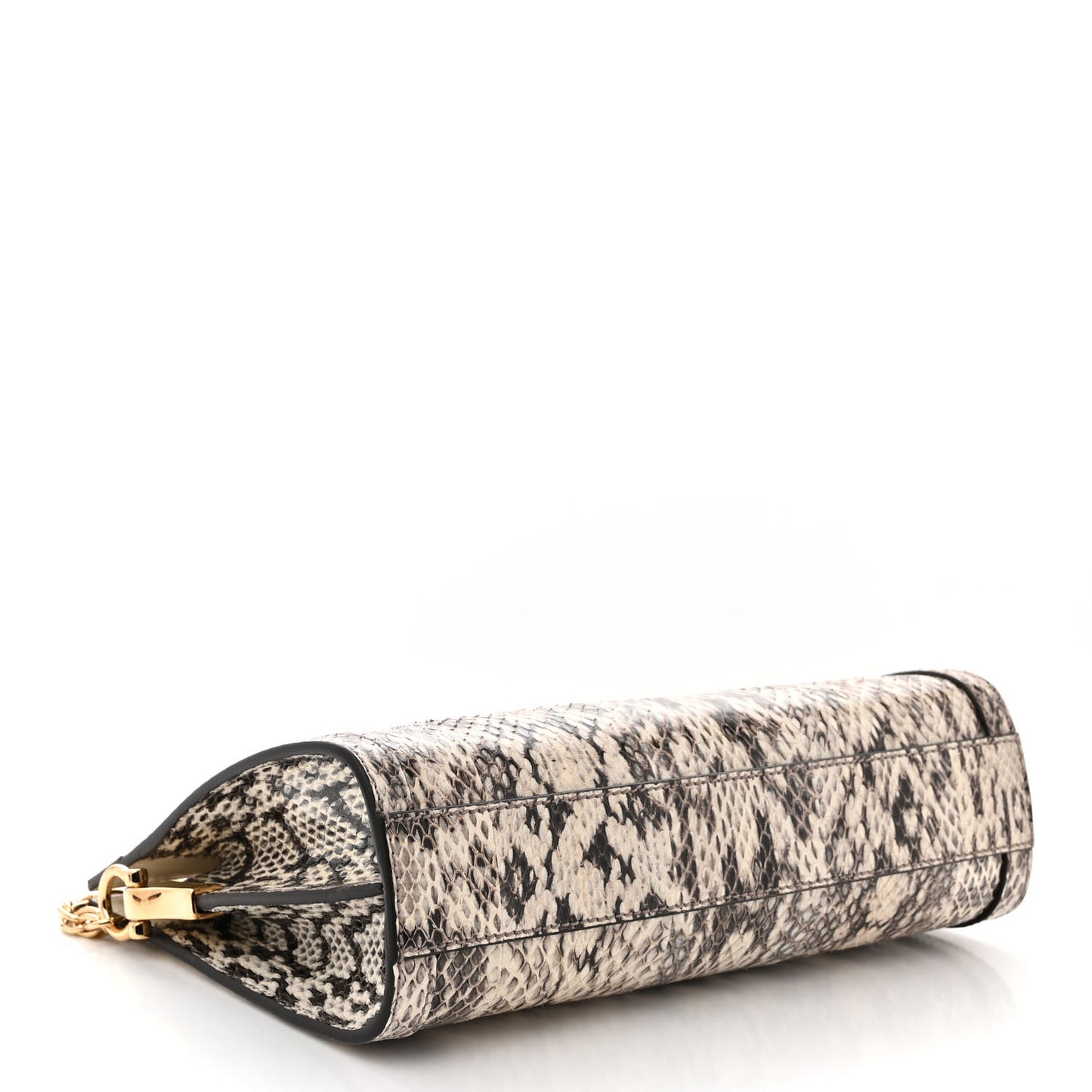 Snakeskin GG Small Ophidia Chain Shoulder Bag Roccia