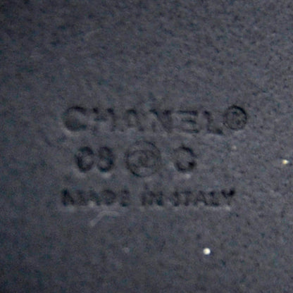 Chanel Leather CC Logo Belt 105 42 Black 4 of 7