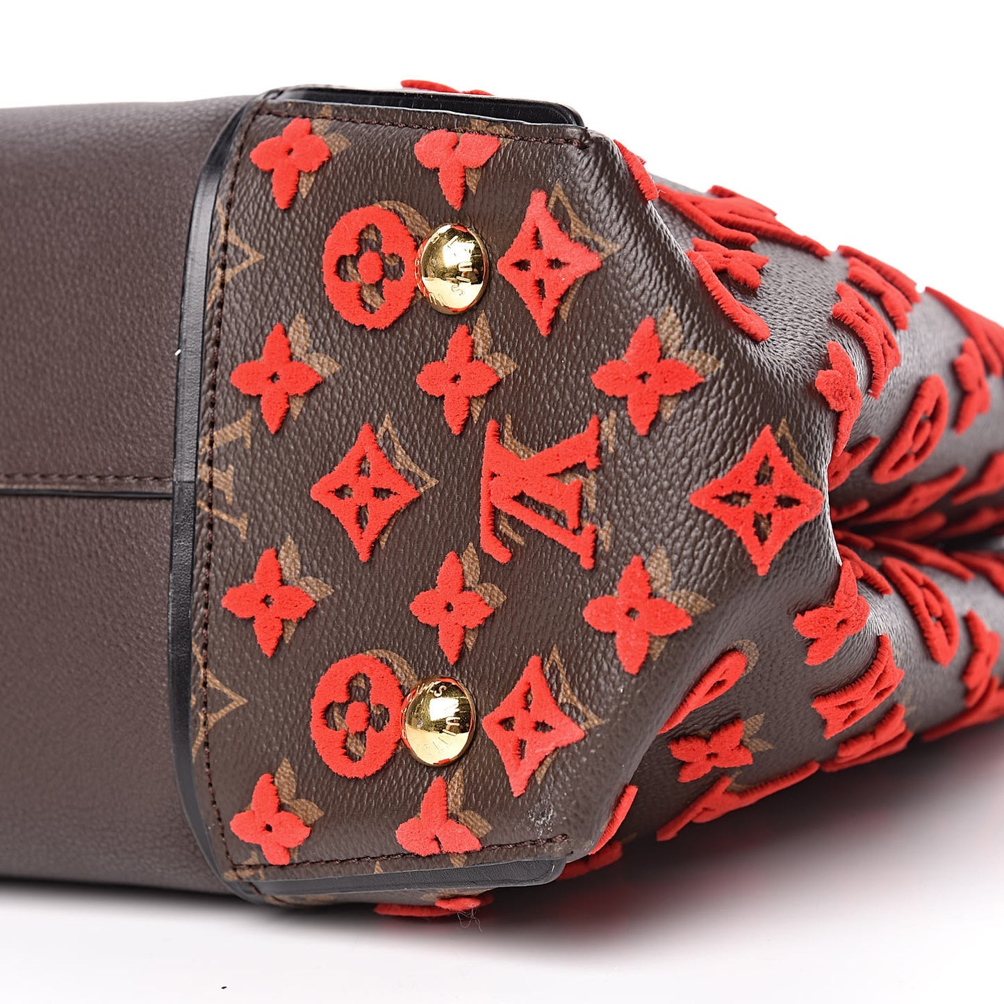 Veau Cachemire Tote W PM Chocolate