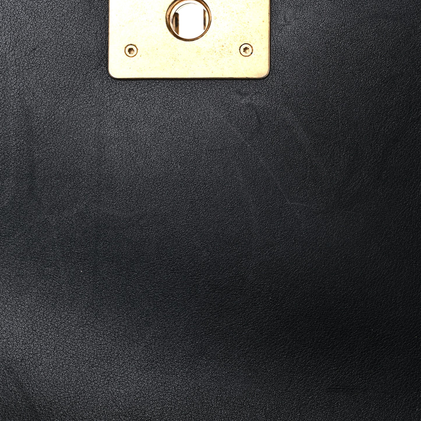 Calfskin Medium Boy Logo Top Handle Flap Black