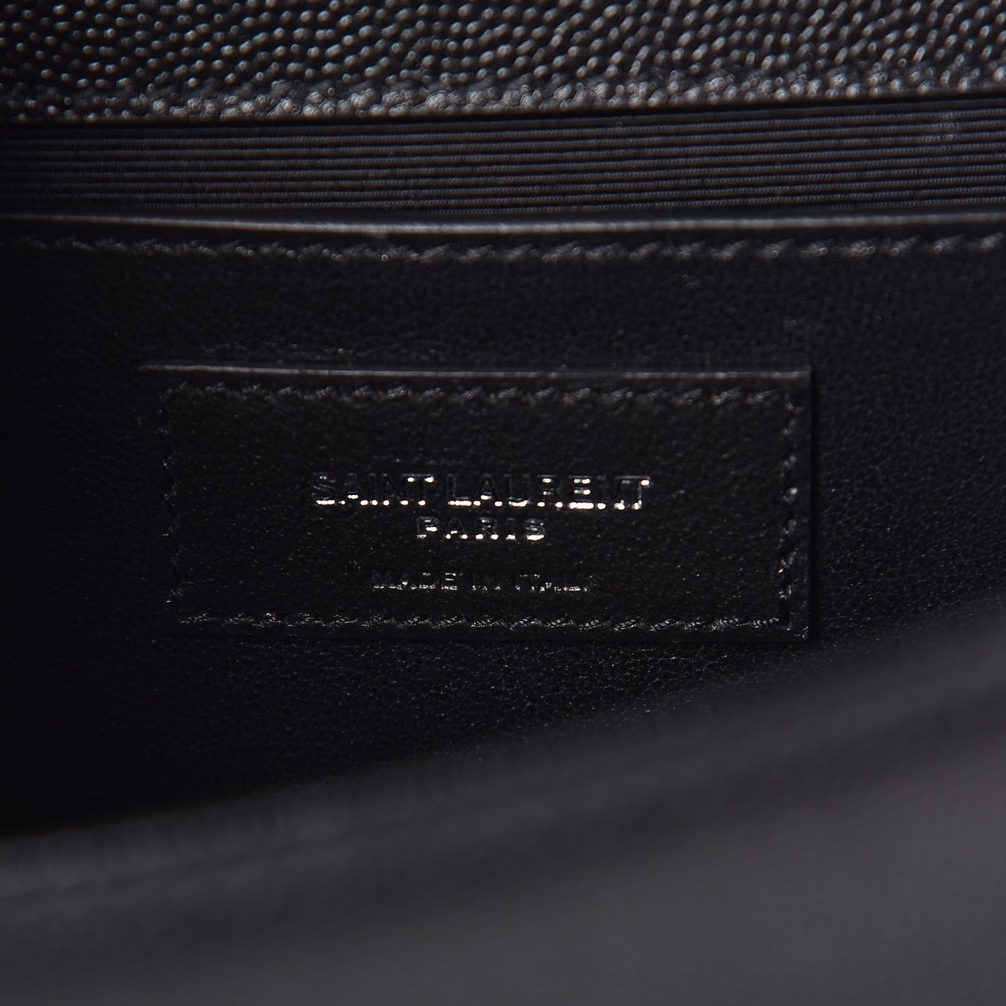 Grain De Poudre Small Monogram Kate Satchel Black