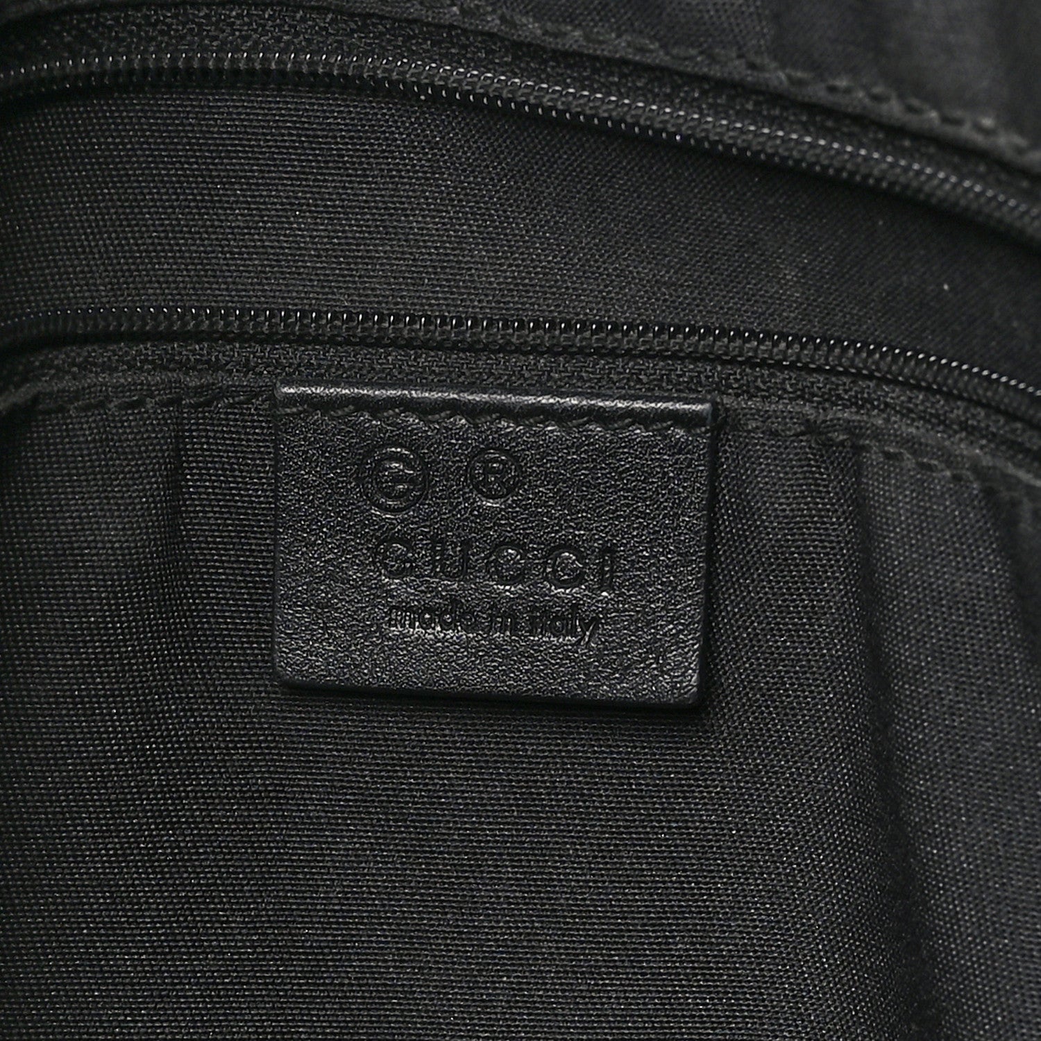 Gucci Guccissima Vitello Tender Large Sukey Tote Black 6 of 14