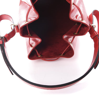 Louis Vuitton Epi Petit Noe Castillan Red 5 of 9