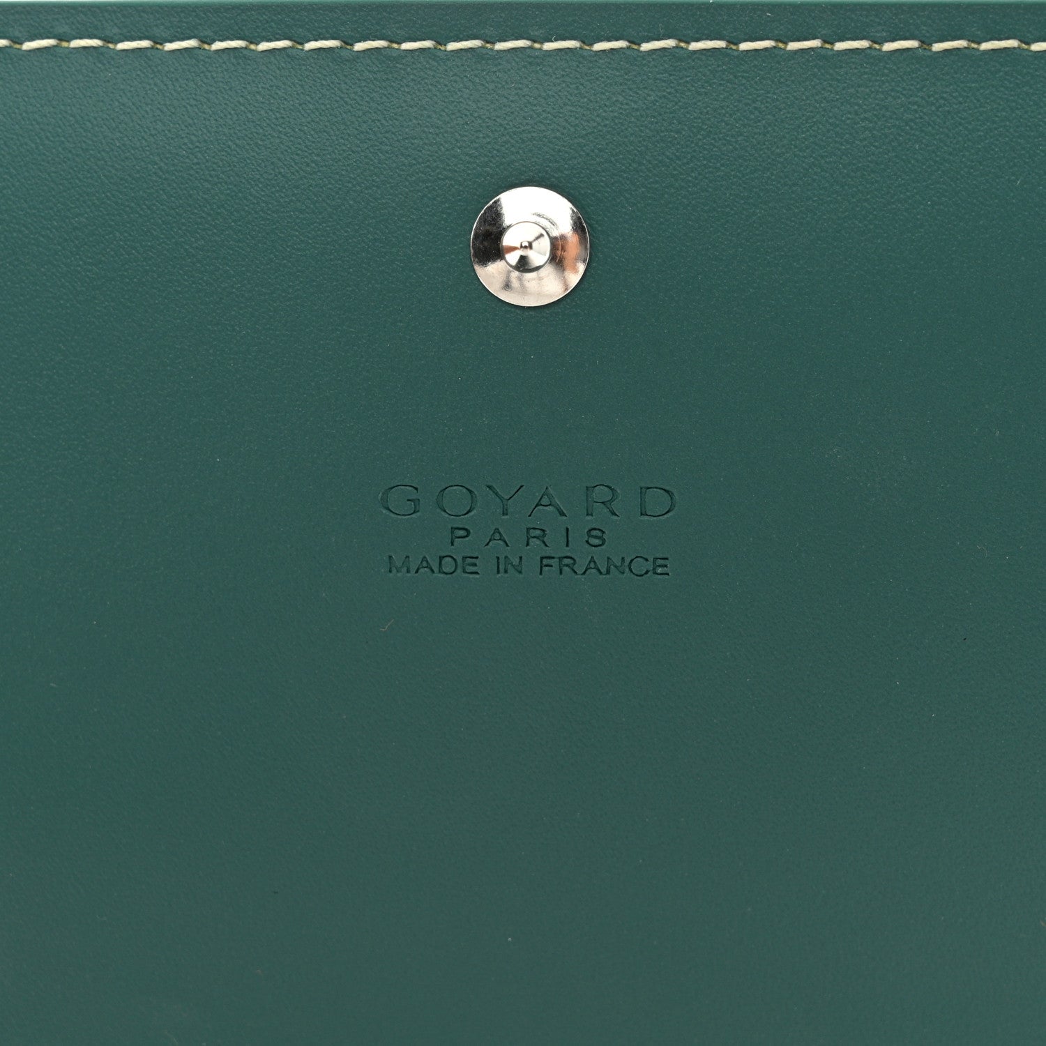 Goyard Goyardine Varenne Continental Wallet Green 6 of 10