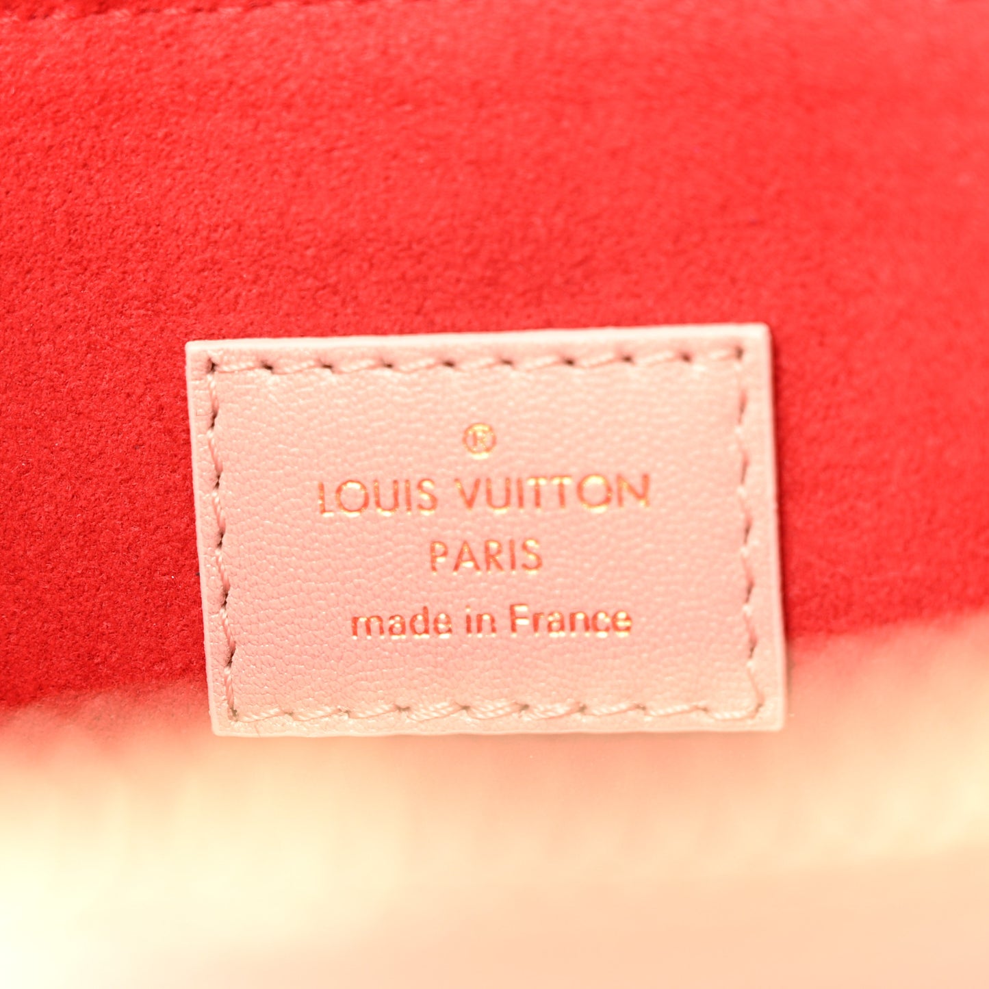 Lambskin Embossed Monogram Fall In Love Coussin PM Dragée Light Pink