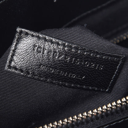 Saint Laurent Calfskin Y Quilted Monogram Medium Loulou Chain Satchel Black 7 of 7