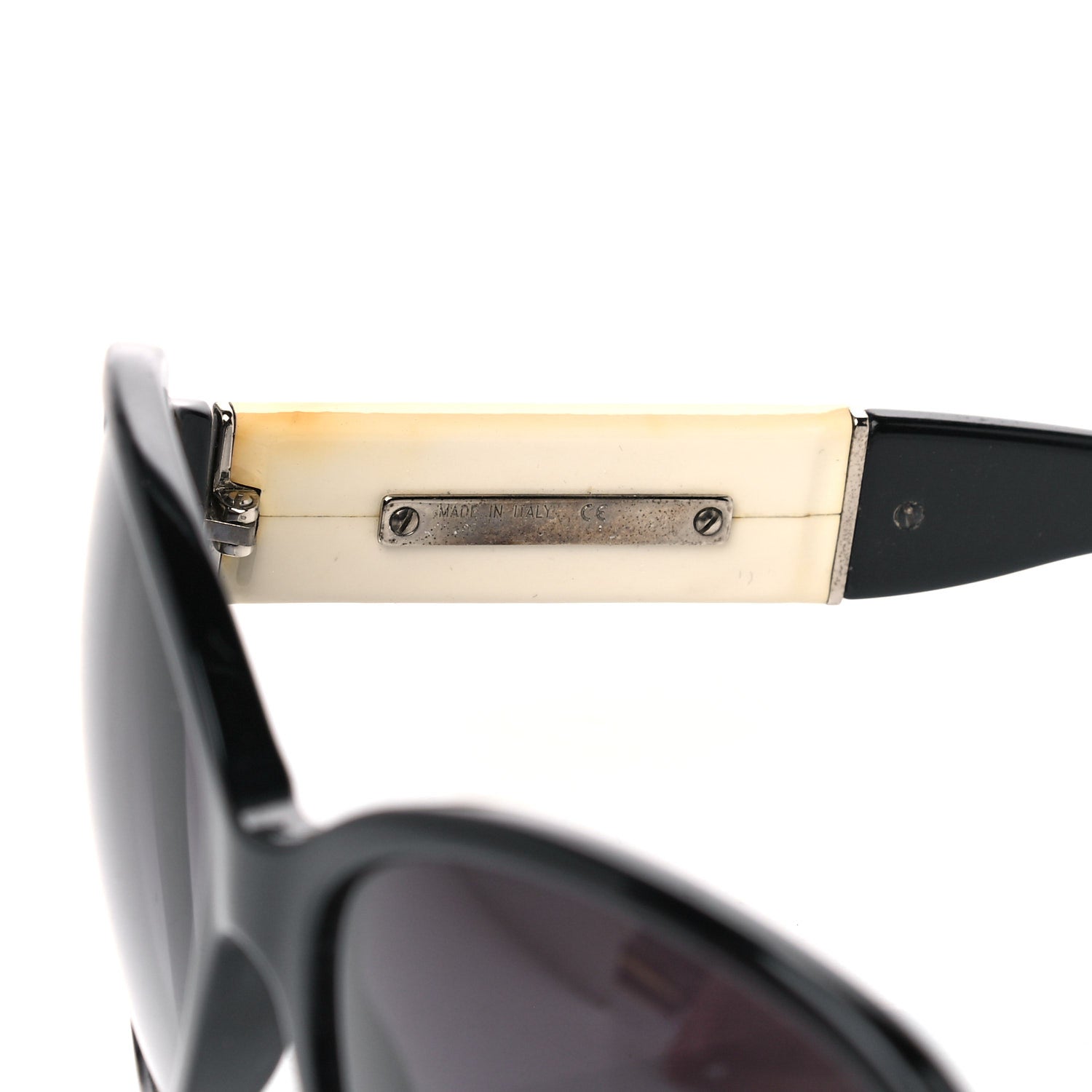 Chanel Acetate CC Sunglasses 5229Q Black White 6 of 10