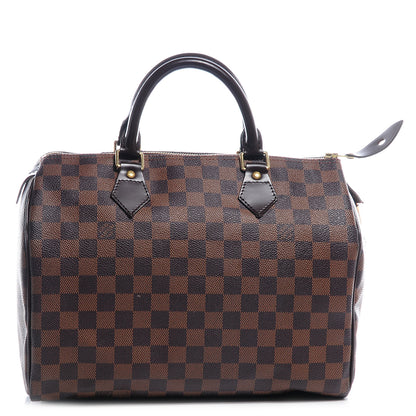 Louis Vuitton Damier Ebene Speedy 30 1 of 7