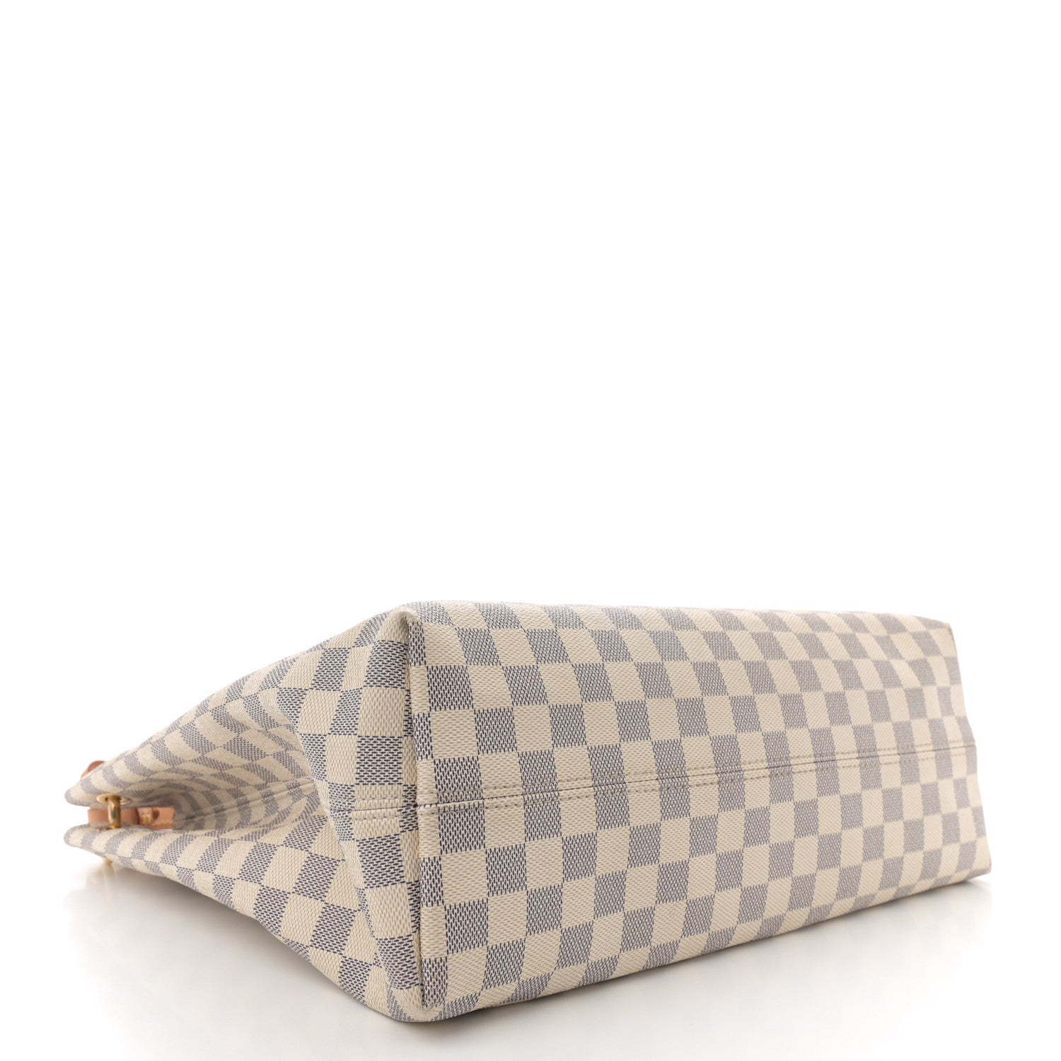 Louis Vuitton Damier Azur Graceful MM Rose Ballerine 4 of 11