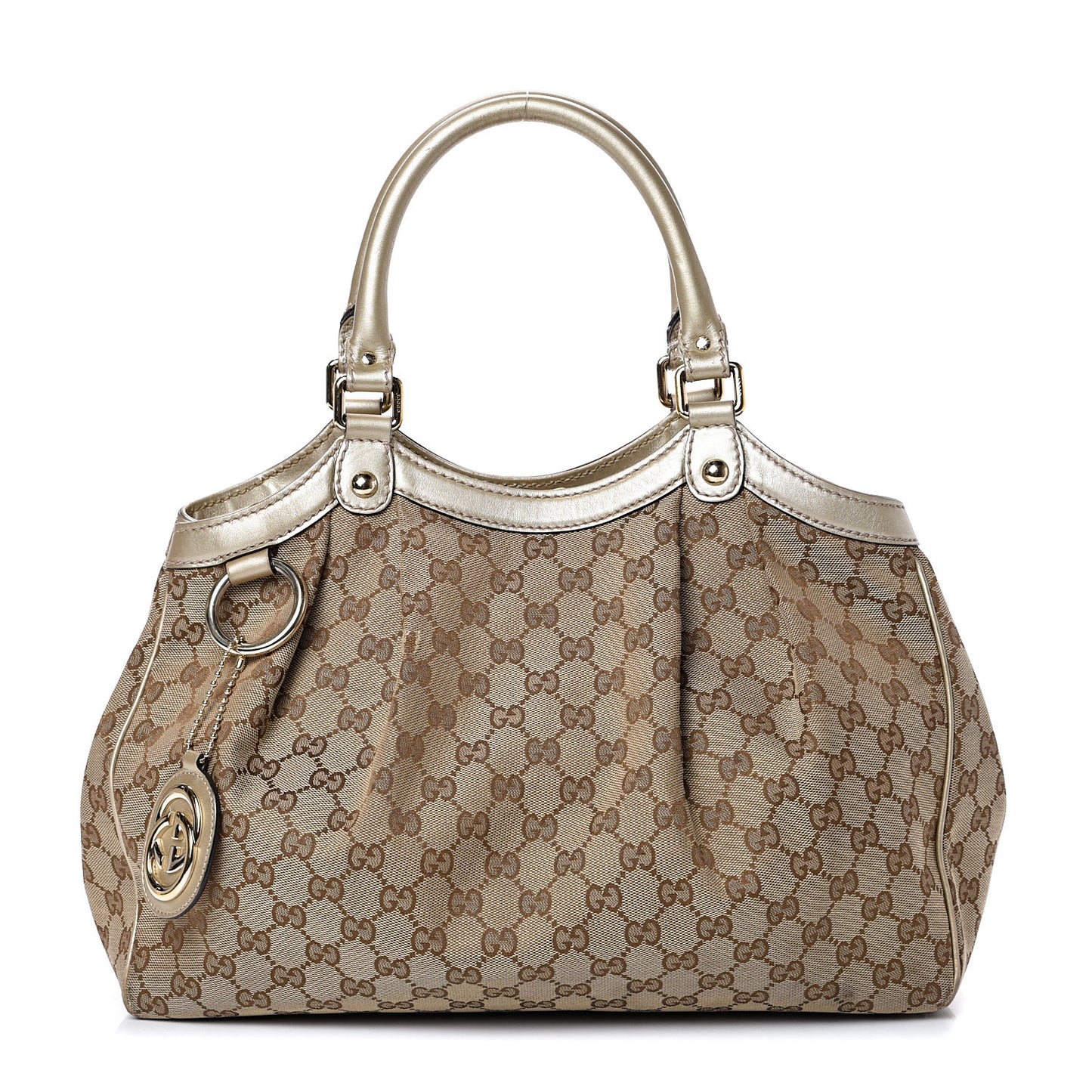 Monogram Medium Sukey Tote Champagne