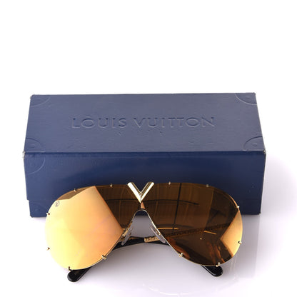 Louis Vuitton LV Drive Sunglasses Z0896W Gold 8 of 8