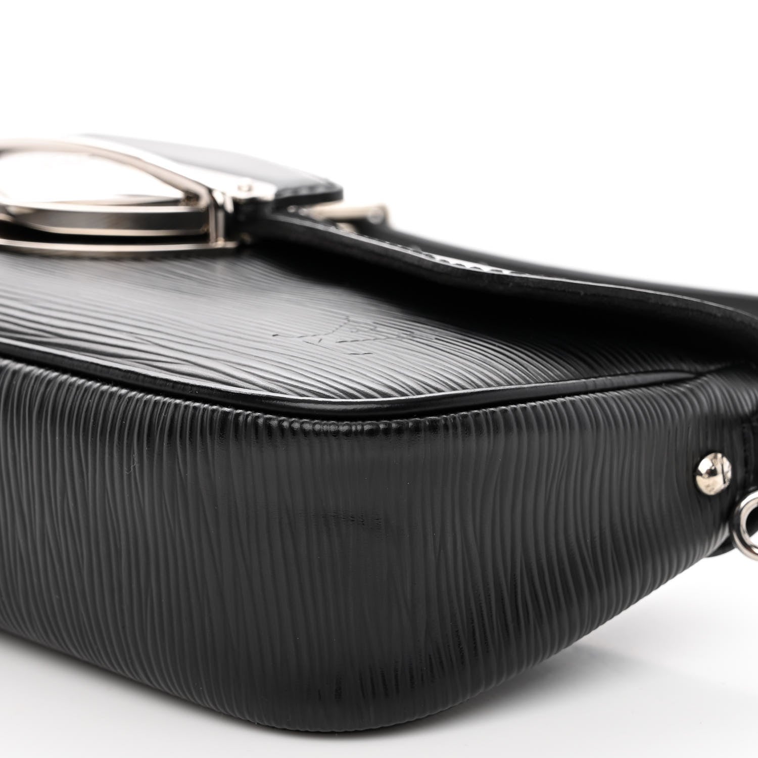 Louis Vuitton Epi Montaigne Clutch Black 9 of 9