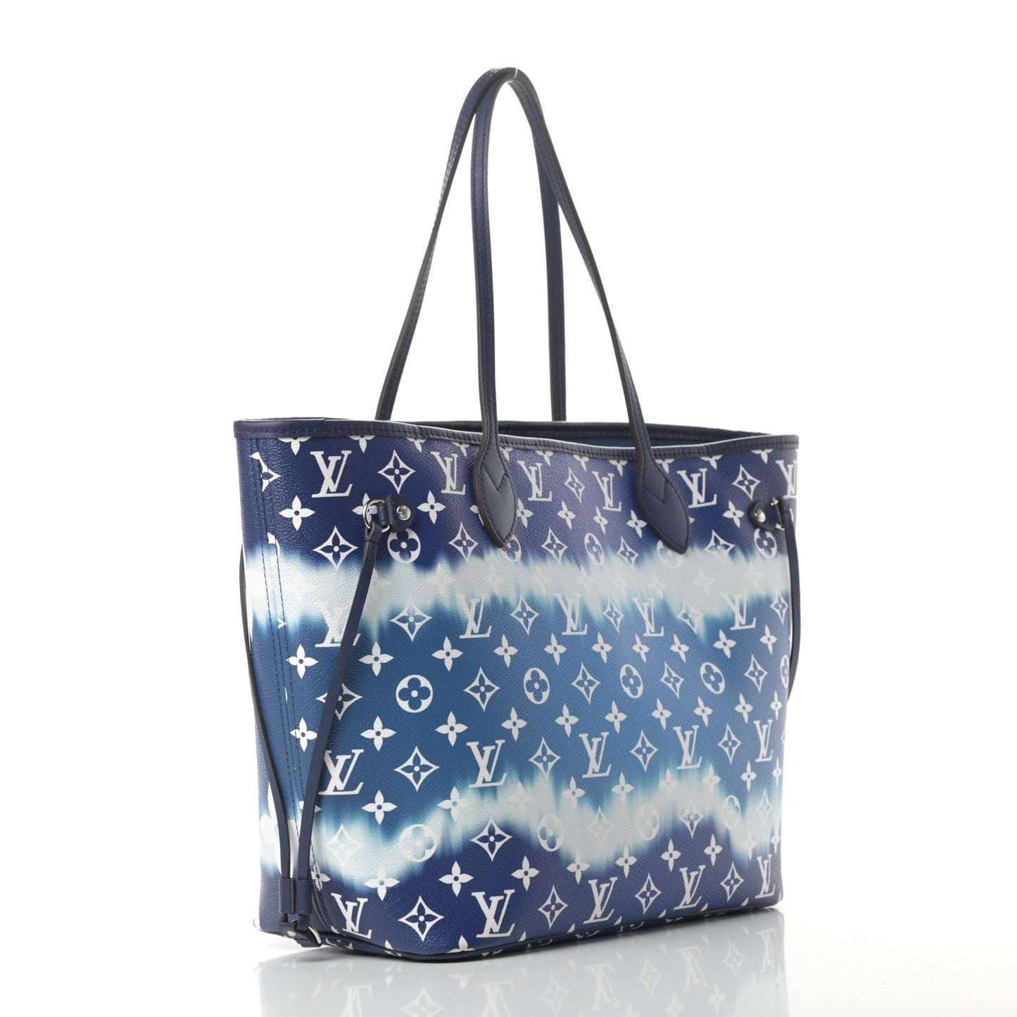 Monogram Escale Neverfull MM Blue