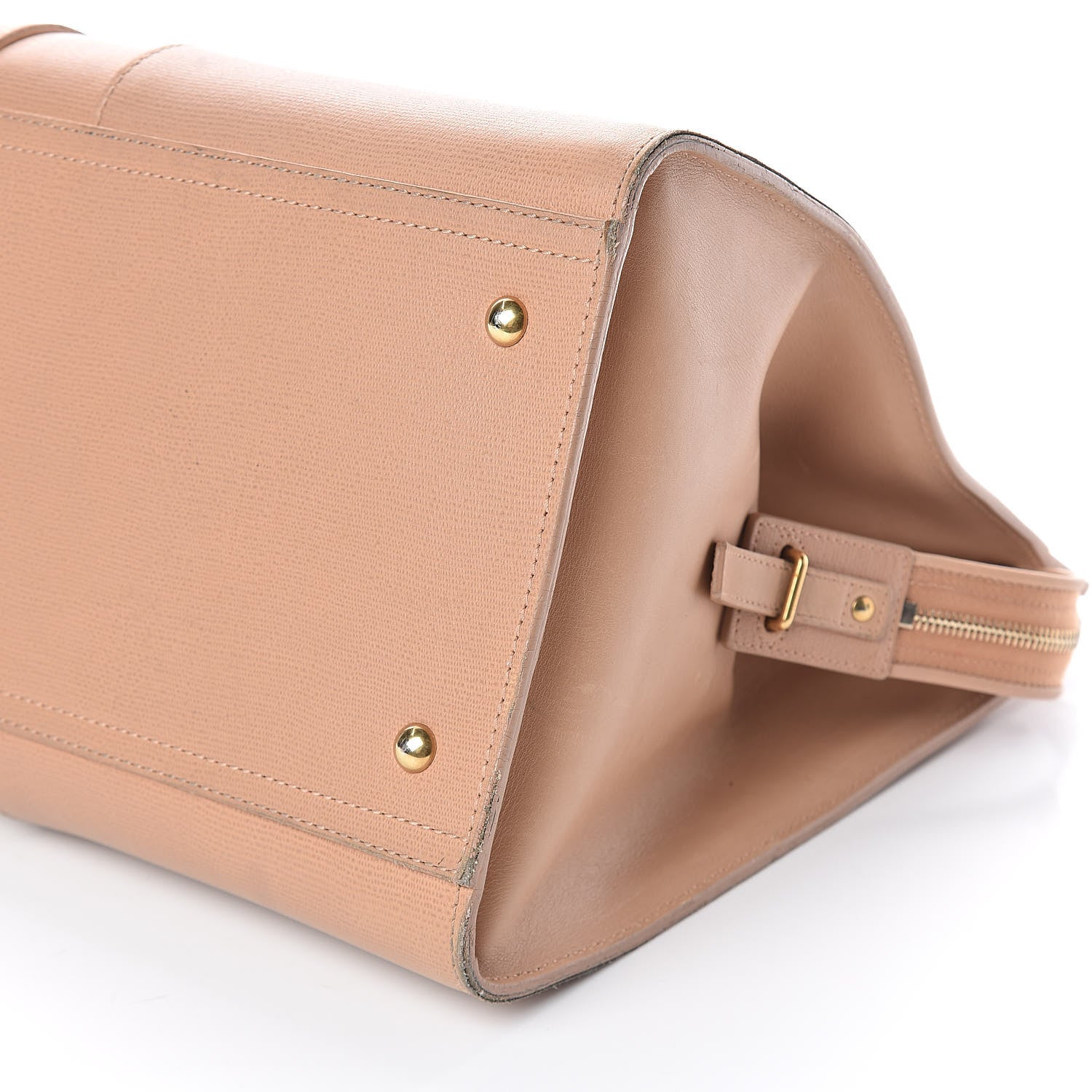 Saint Laurent Textured Calfskin Large Cabas ChYc Beige 9 of 13