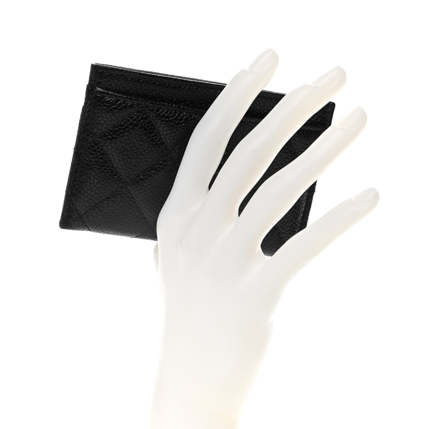 Chanel Caviar Quilted Incognito Card Holder Black 2 of 9