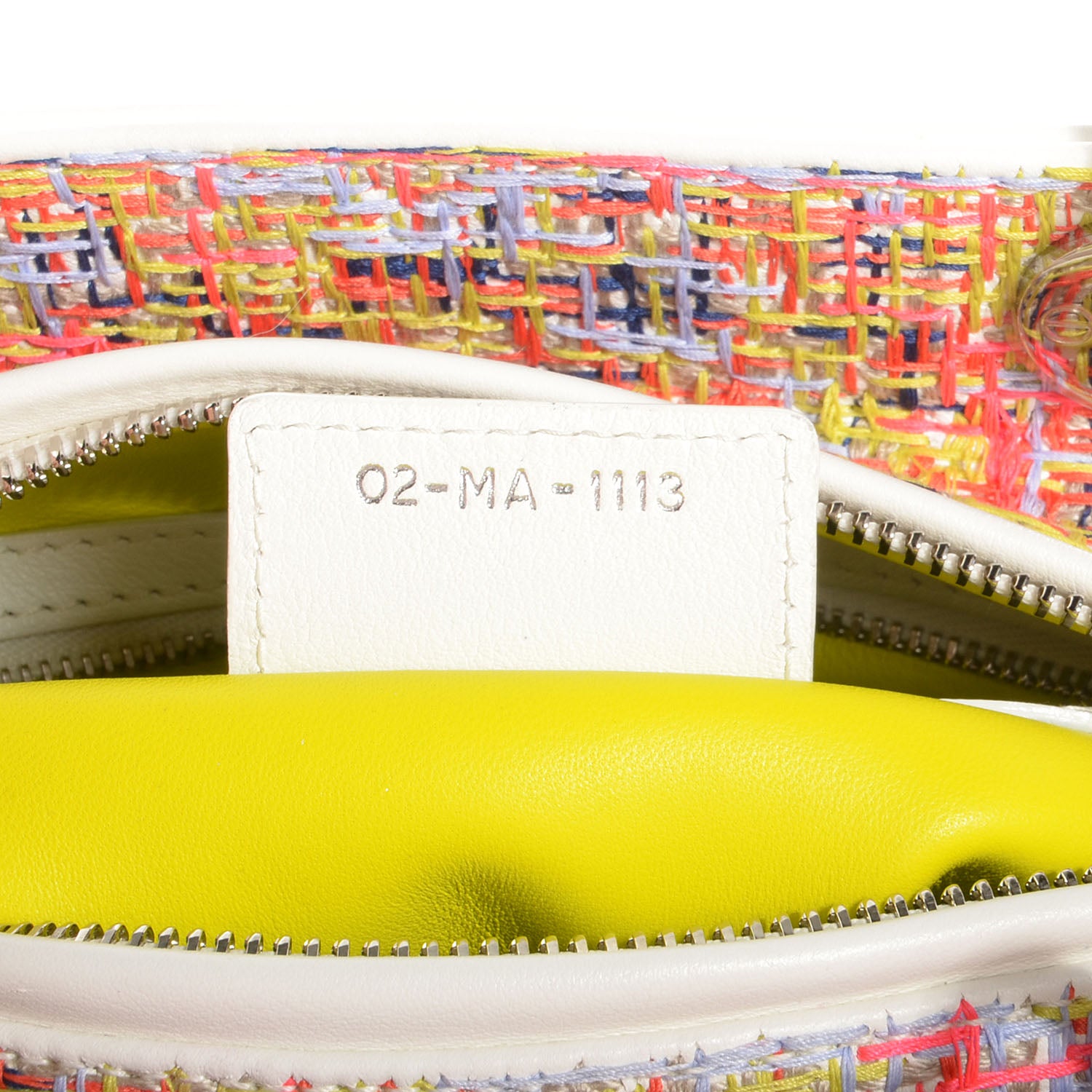 Christian Dior Lambskin Embroidered Medium Lady Dior Multicolor 7 of 7