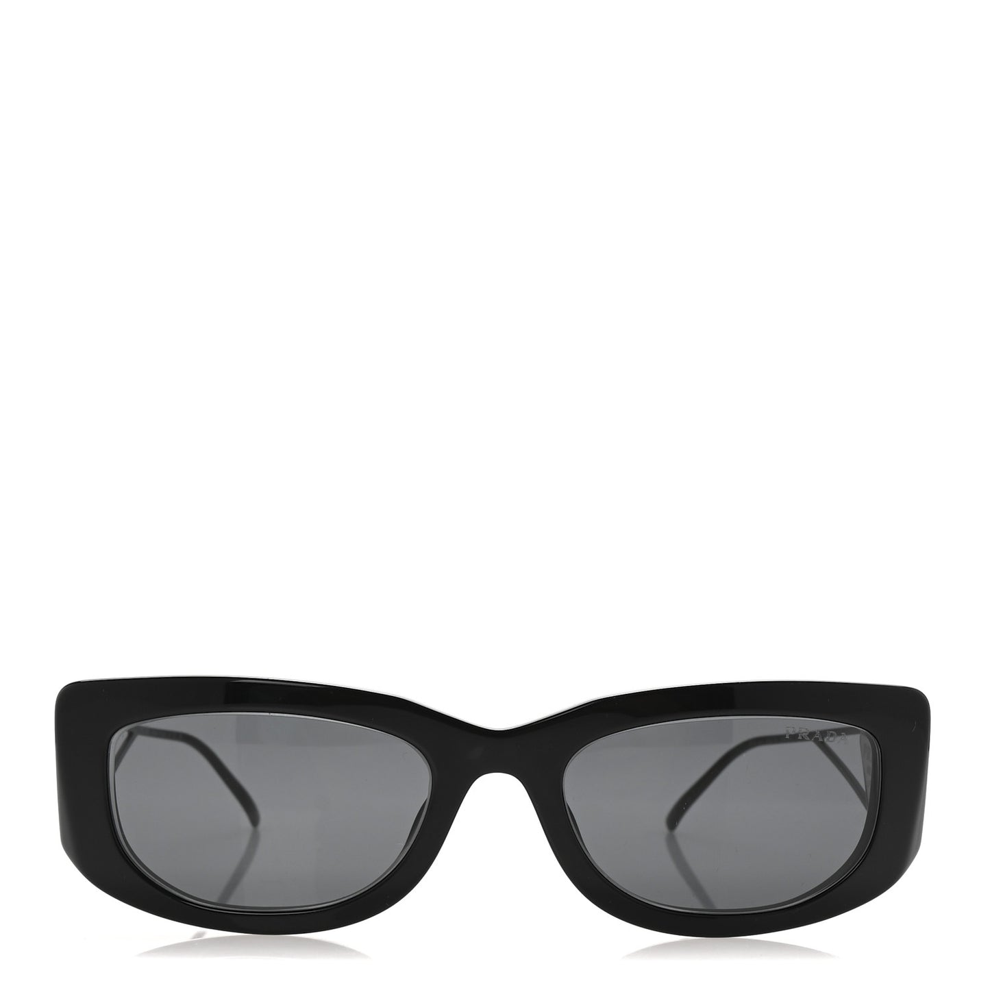 Acetate Sunglasses SPR 14Y Black Slate Gray