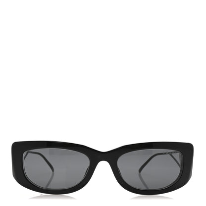 Prada Acetate Sunglasses SPR 14Y Black Slate Gray 2 of 7