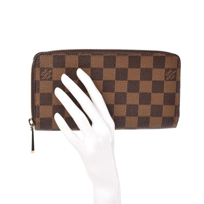 Louis Vuitton Damier Ebene Zippy Wallet 2 of 8