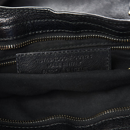 Balenciaga Chevre Gold Metallic Edge Hardware City Black 6 of 10
