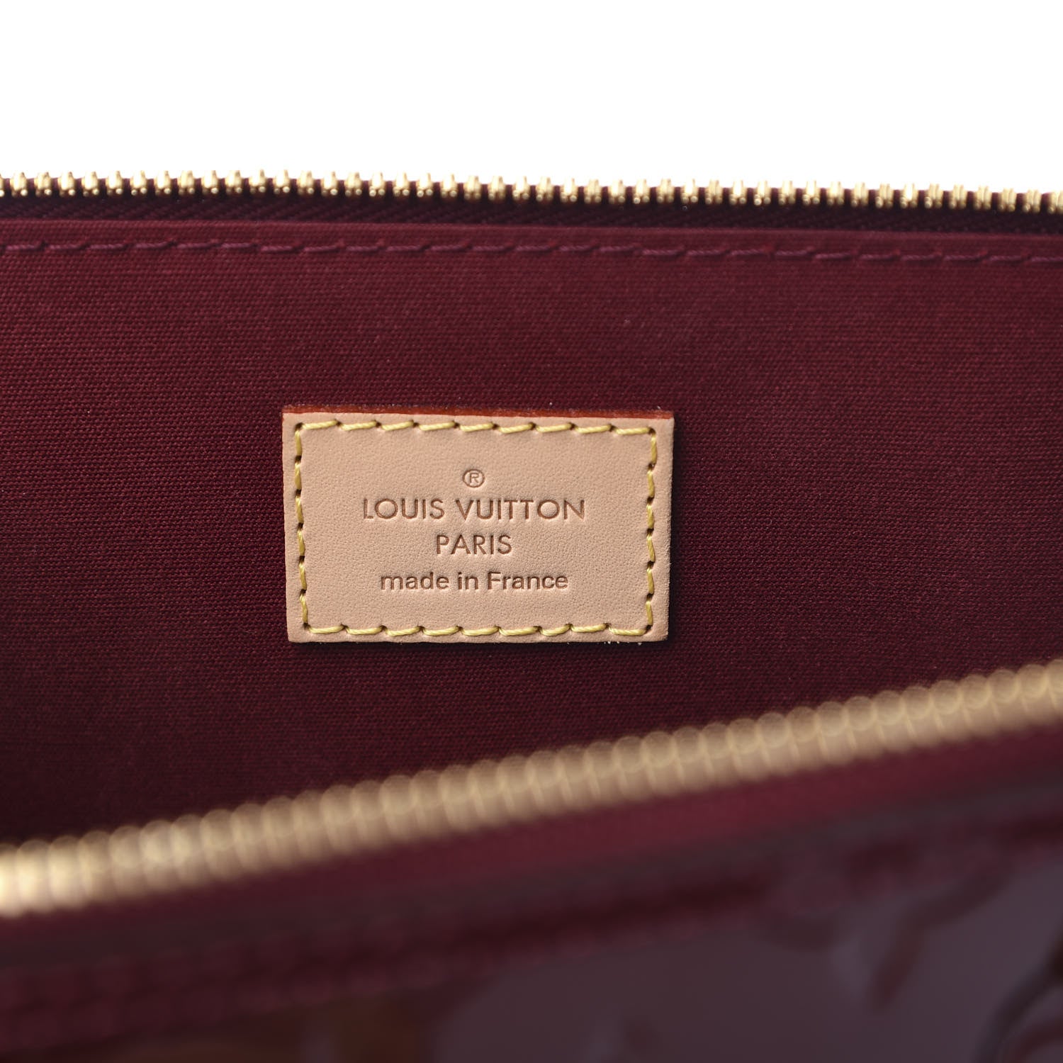 Louis Vuitton Vernis Alma PM Griotte 6 of 9
