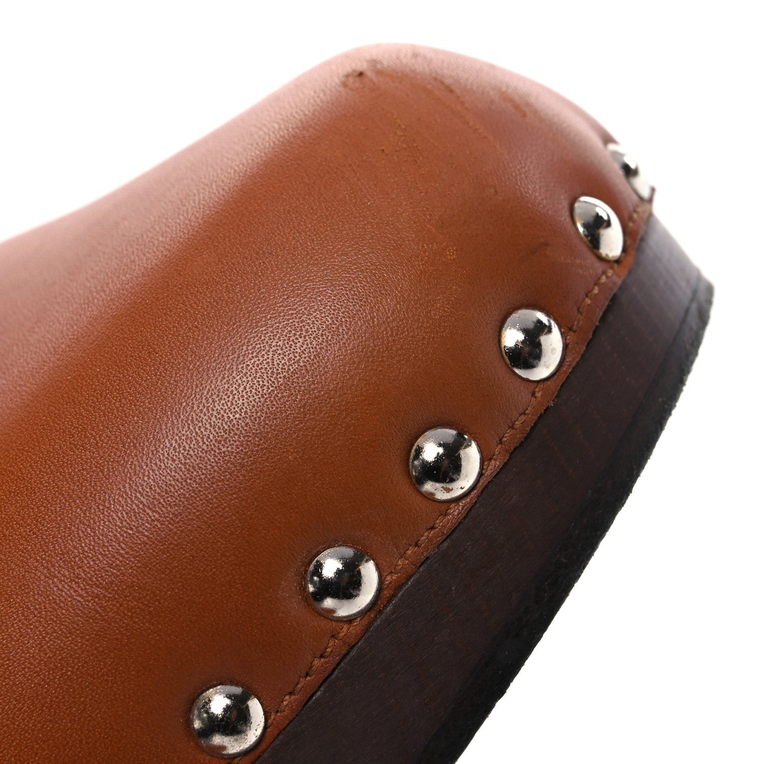 Hermes Heritage Calfskin Carlotta Mules 39 Naturel 10 of 13