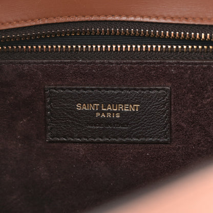 Saint Laurent Smooth Calfskin Carre Satchel Brick 6 of 14