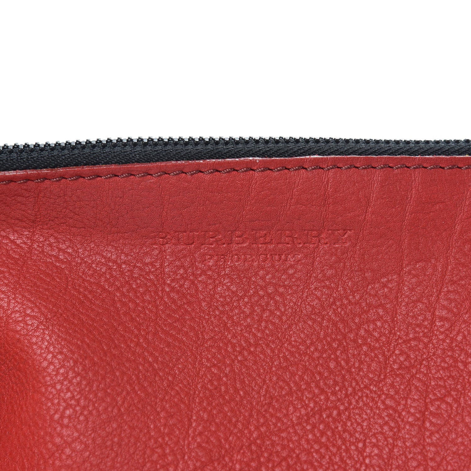 Burberry Prorsum Calfskin Drawstring Baby Duffle Red 5 of 10