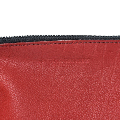 Burberry Prorsum Calfskin Drawstring Baby Duffle Red 5 of 10