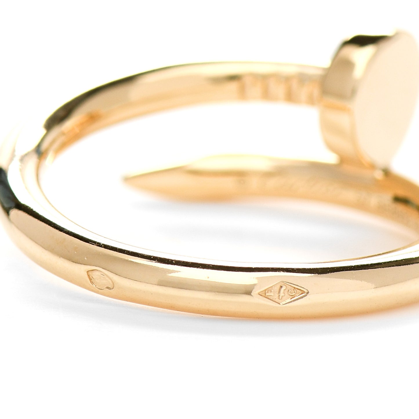 18K Yellow Gold Juste Un Clou Ring 57 8