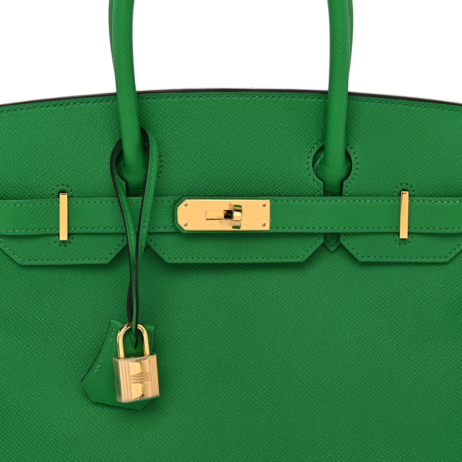 Hermes Epsom Birkin 30 Bambou 8 of 13