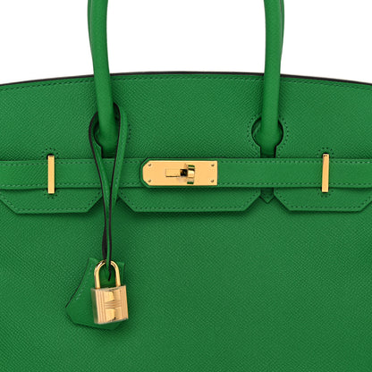 Hermes Epsom Birkin 30 Bambou 8 of 13