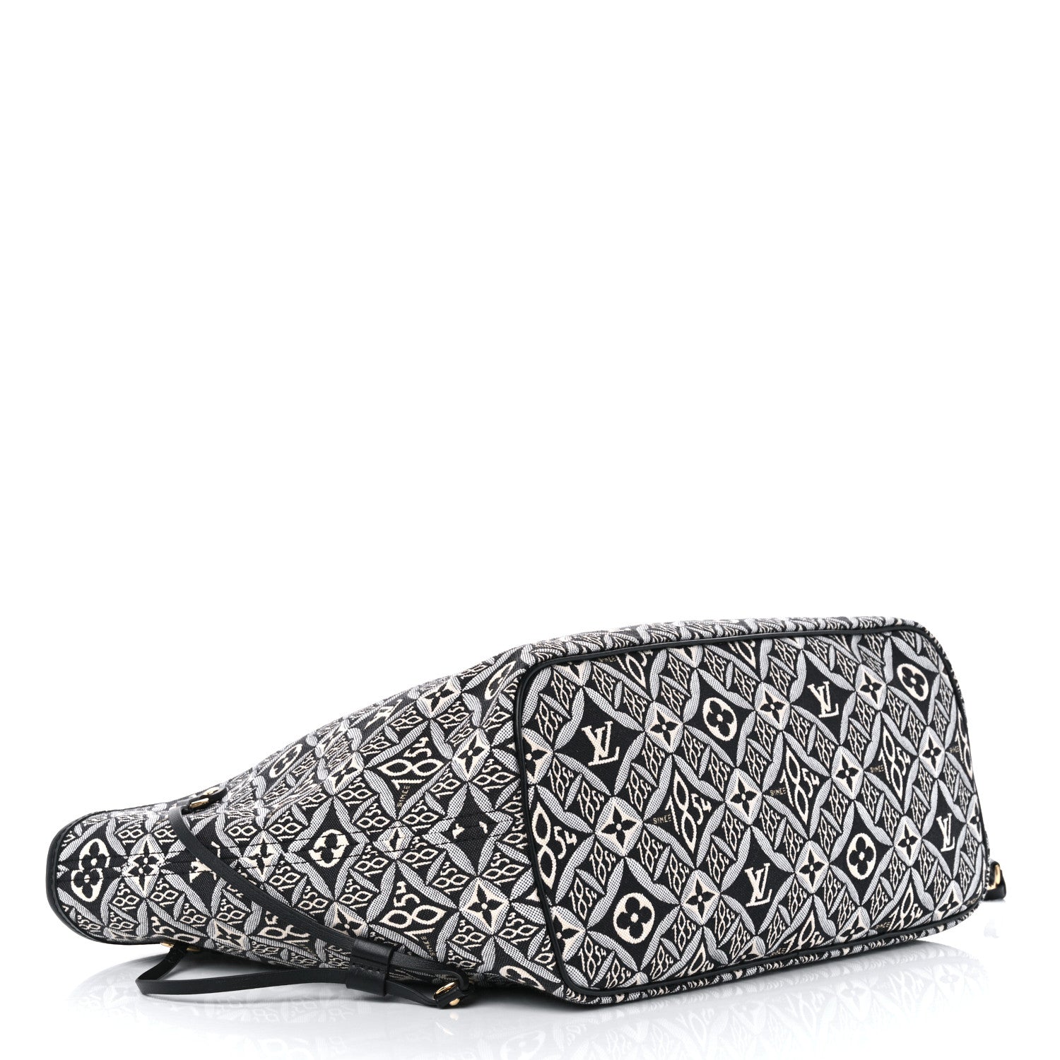 Louis Vuitton Jacquard Since 1854 Neverfull MM Grey 5 of 11