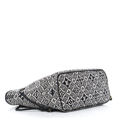 Louis Vuitton Jacquard Since 1854 Neverfull MM Grey 5 of 11